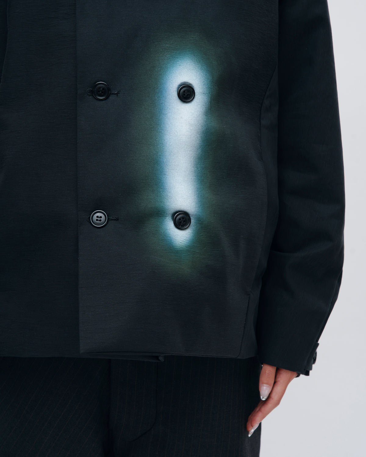 “GLEAM” DOUBLE-BREASTED JACKET
