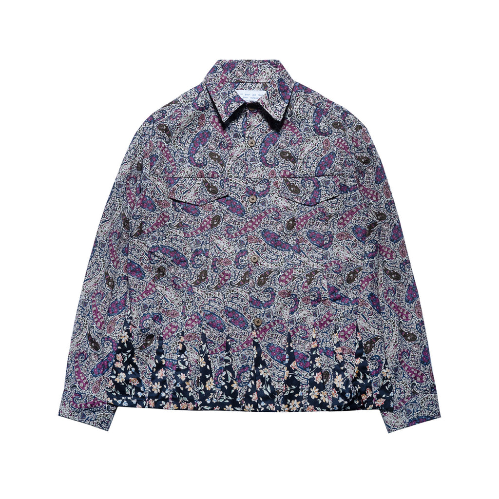 ICICLE TYPE-3 SHIRT IN BLACK FLORAL