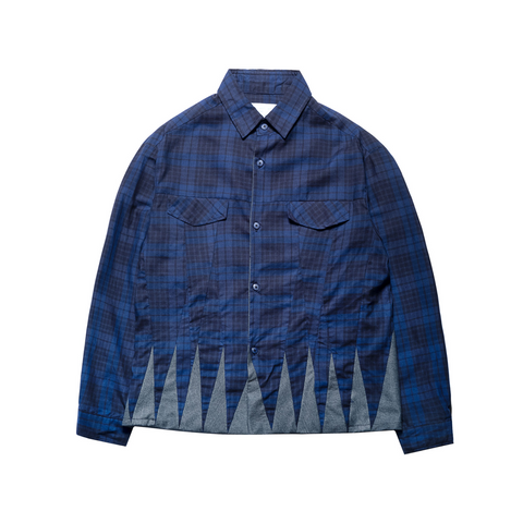 ICICLE TYPE-3 SHIRT IN NAVY PLAID