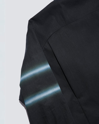 “GLEAM” ASYMMETRICAL RACER JACKET