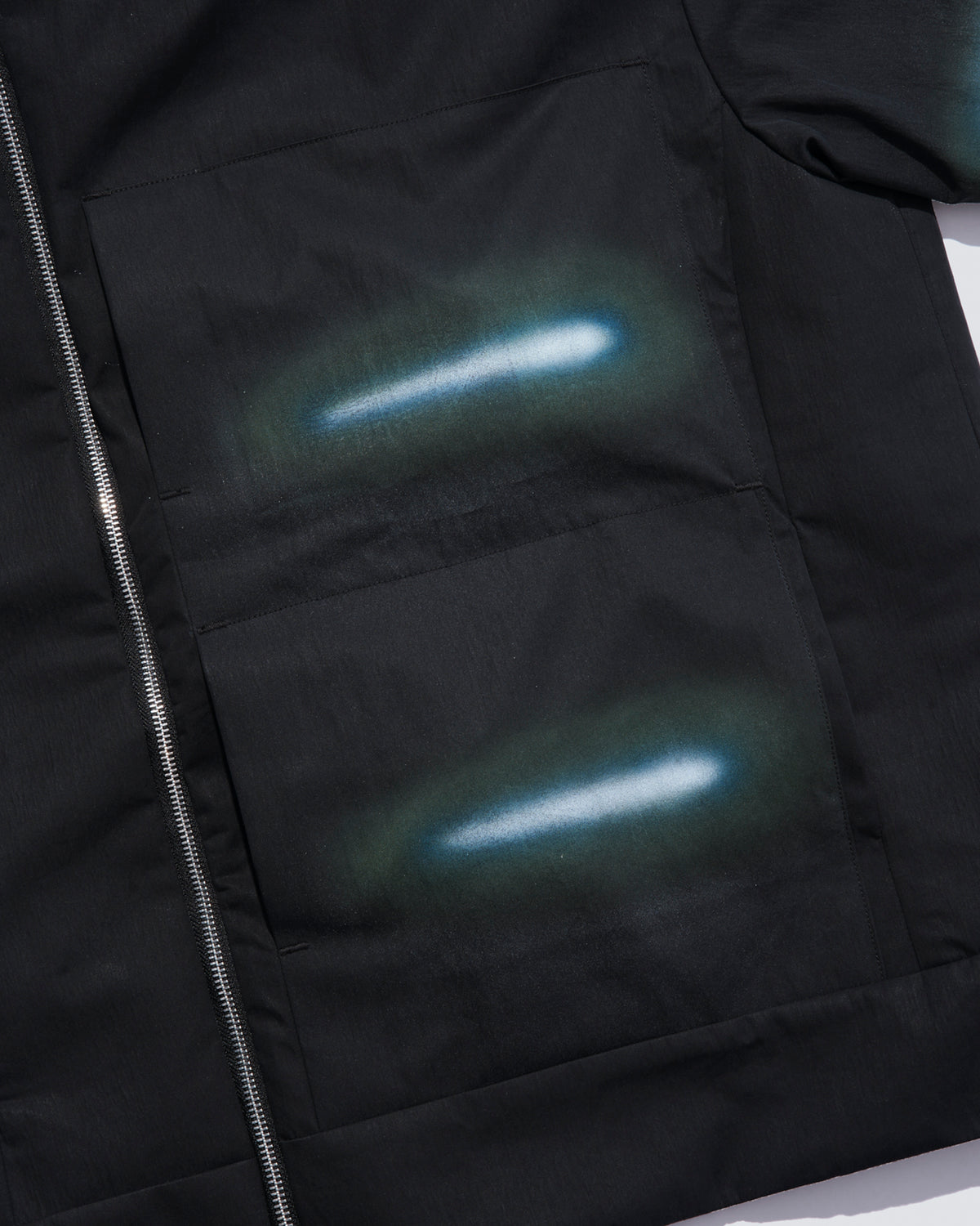 “GLEAM” ASYMMETRICAL RACER JACKET