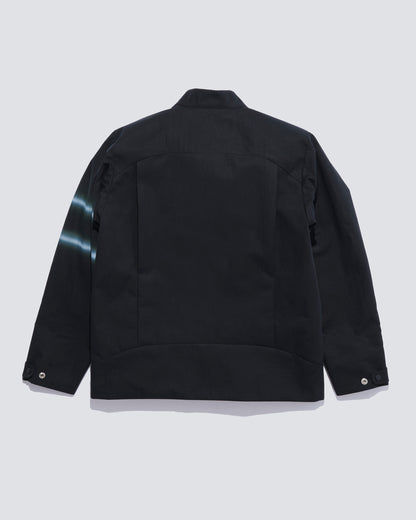 “GLEAM” ASYMMETRICAL RACER JACKET