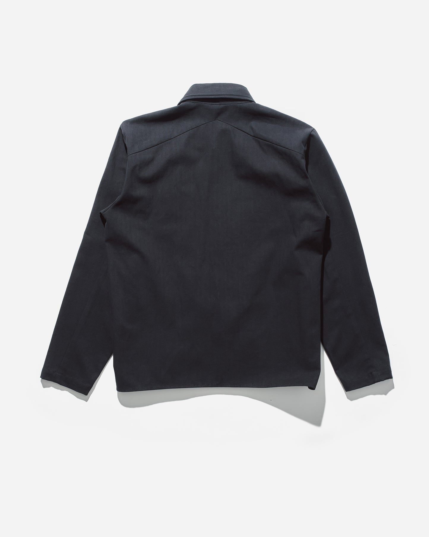 “GIL” SHIRT IN SOOT HERRINGBONE