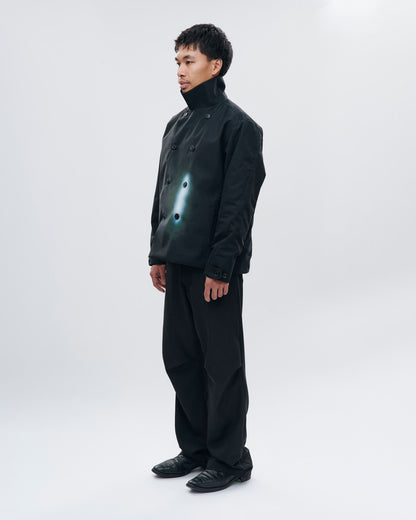 “GLEAM” DOUBLE-BREASTED JACKET  
