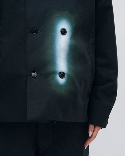 “GLEAM” DOUBLE-BREASTED JACKET  