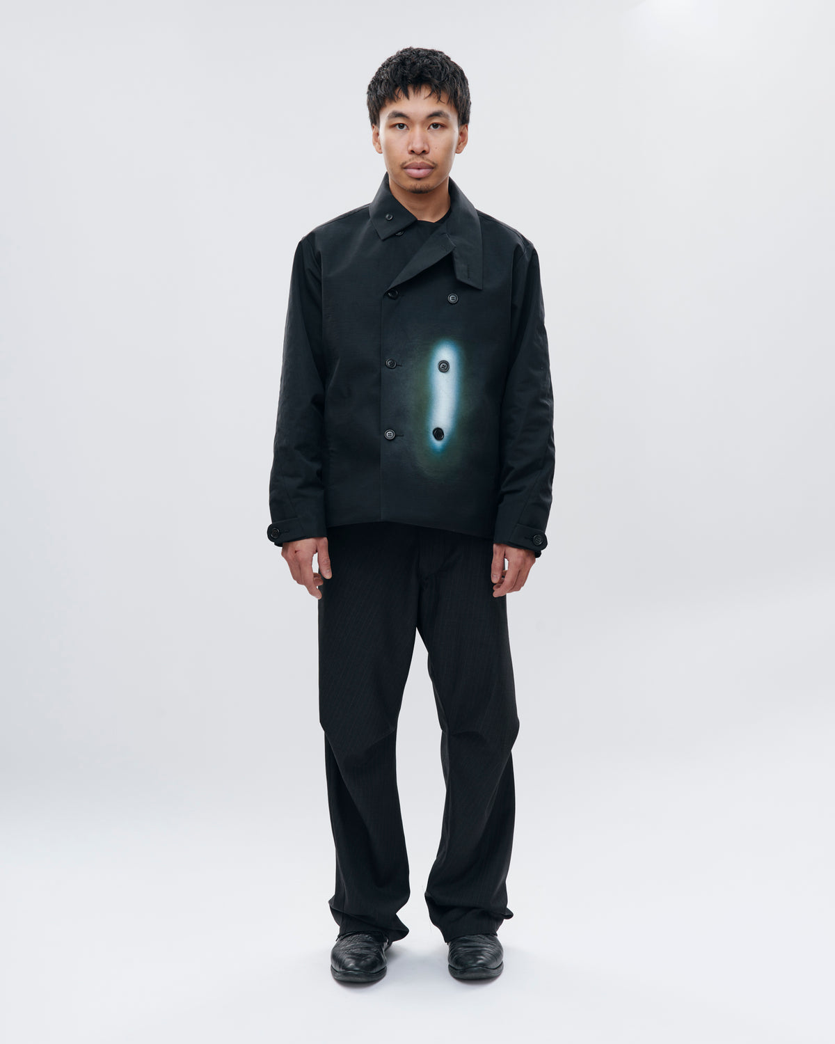 “GLEAM” DOUBLE-BREASTED JACKET  