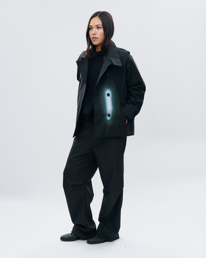 “GLEAM” DOUBLE-BREASTED JACKET  