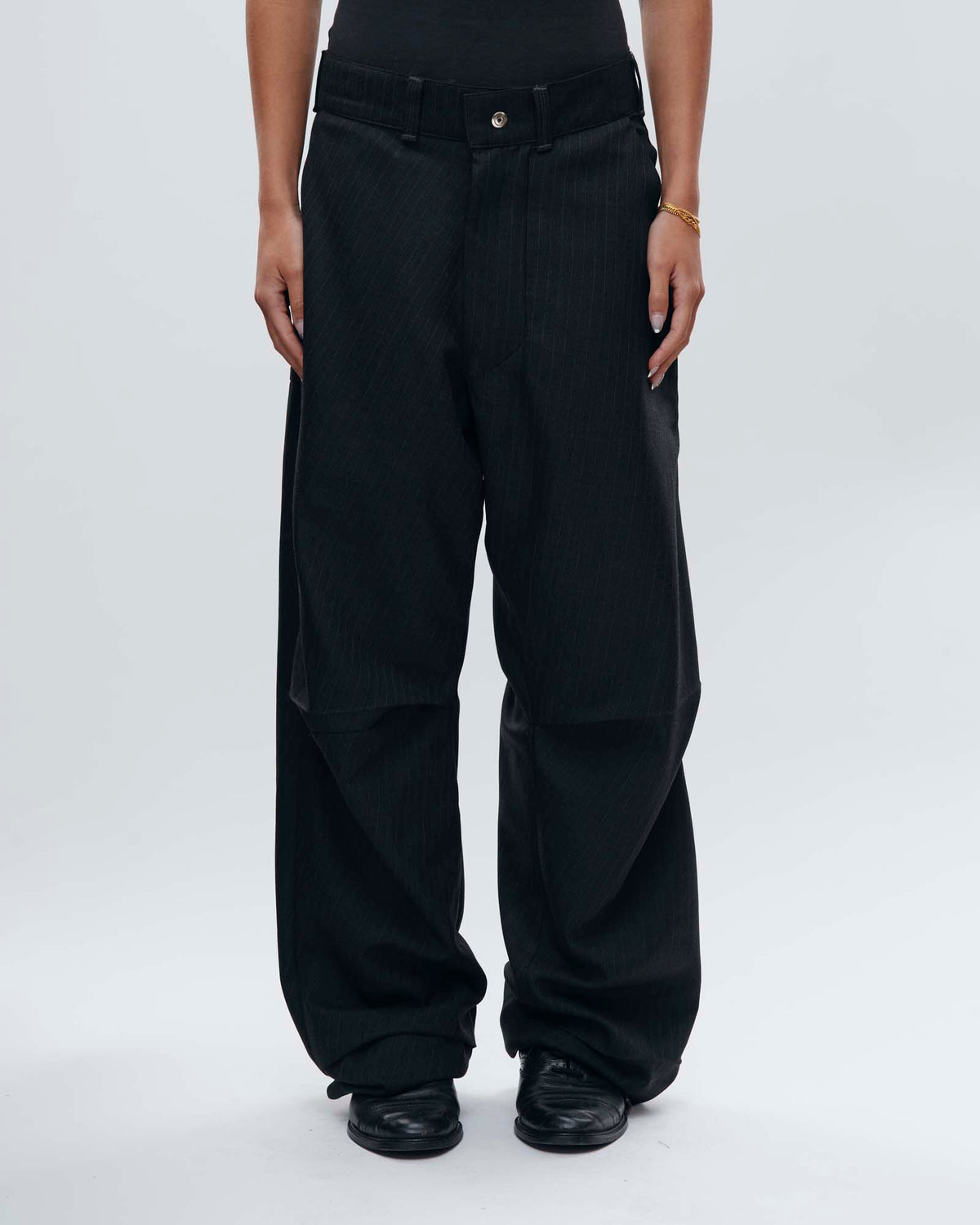“CREPUS” BIAS-CUT TROUSER