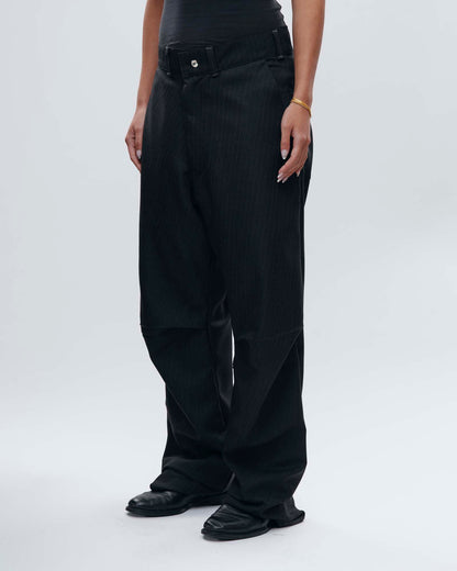 “CREPUS” BIAS-CUT TROUSER