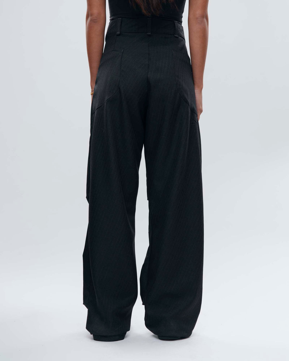 “CREPUS” BIAS-CUT TROUSER