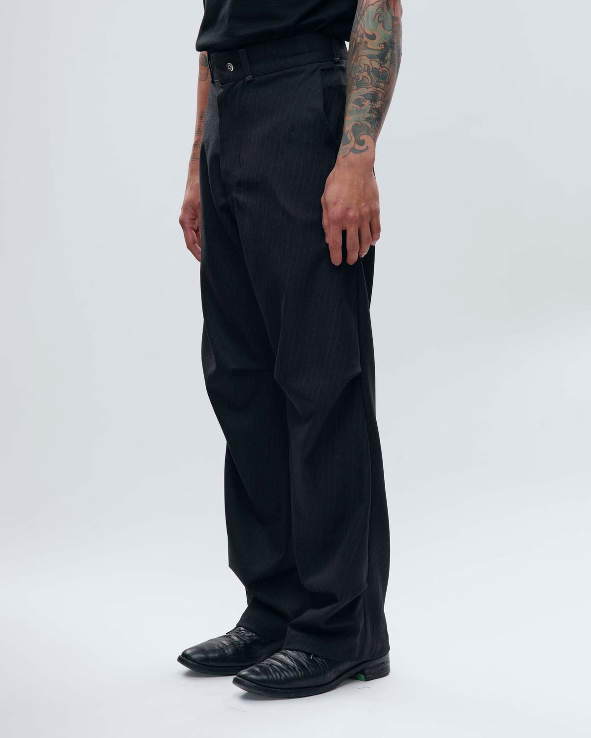“CREPUS” BIAS-CUT TROUSER