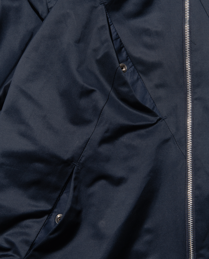 DEEP NAVY “TILT” Zip Blouson