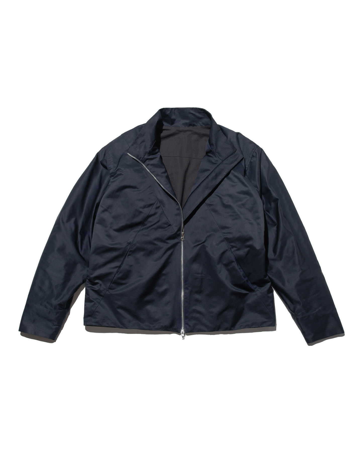 DEEP NAVY “TILT” Zip Blouson
