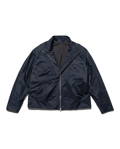 DEEP NAVY “TILT” Zip Blouson