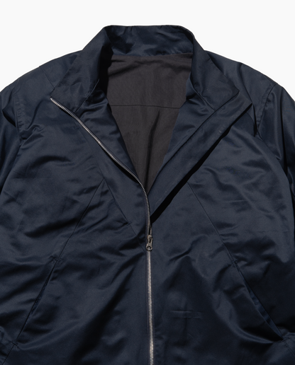 DEEP NAVY “TILT” Zip Blouson