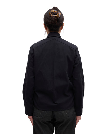 “GIL” SHIRT IN SOOT HERRINGBONE