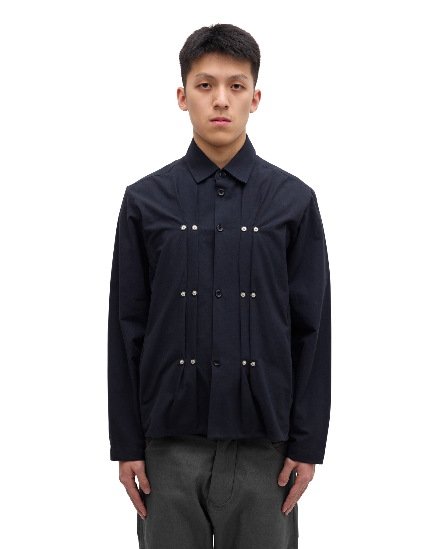 “GIL” SHIRT IN DARK NAVY