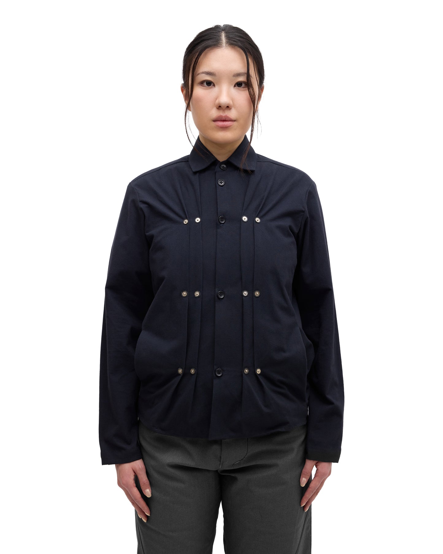 “GIL” SHIRT IN DARK NAVY