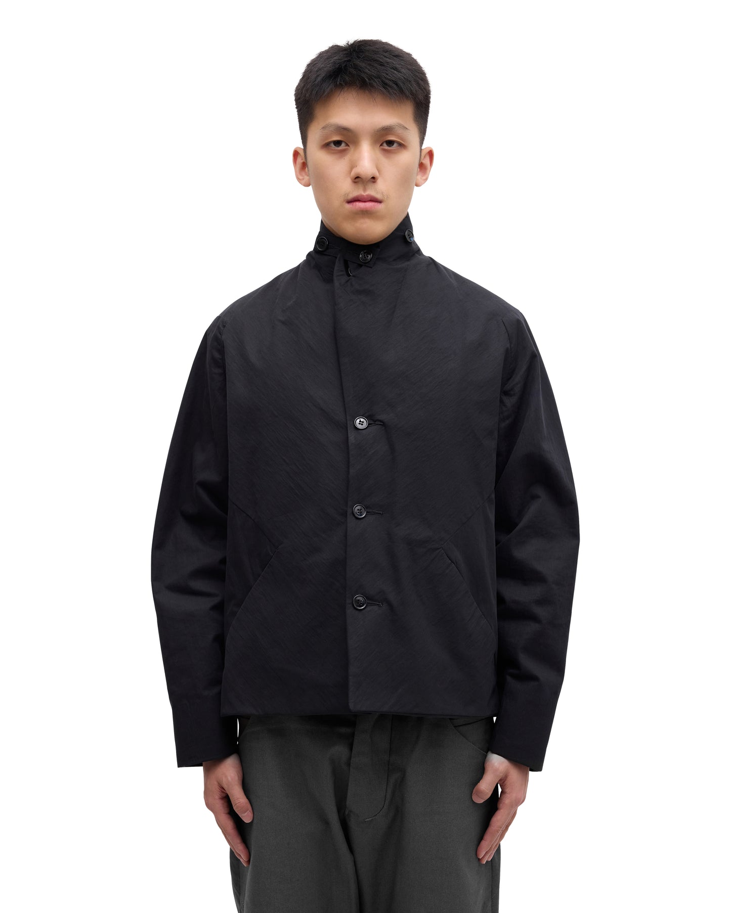 “FILET” BLAZER IN SOOT