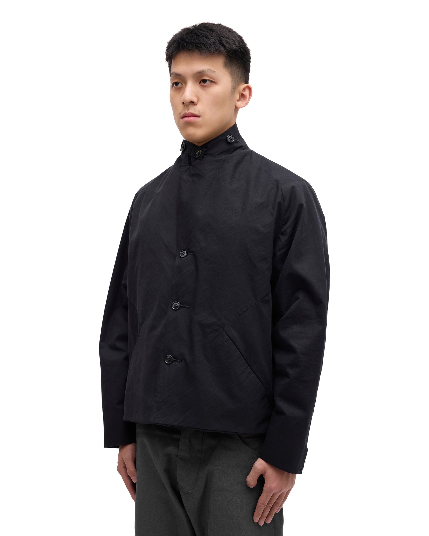 “FILET” BLAZER IN SOOT
