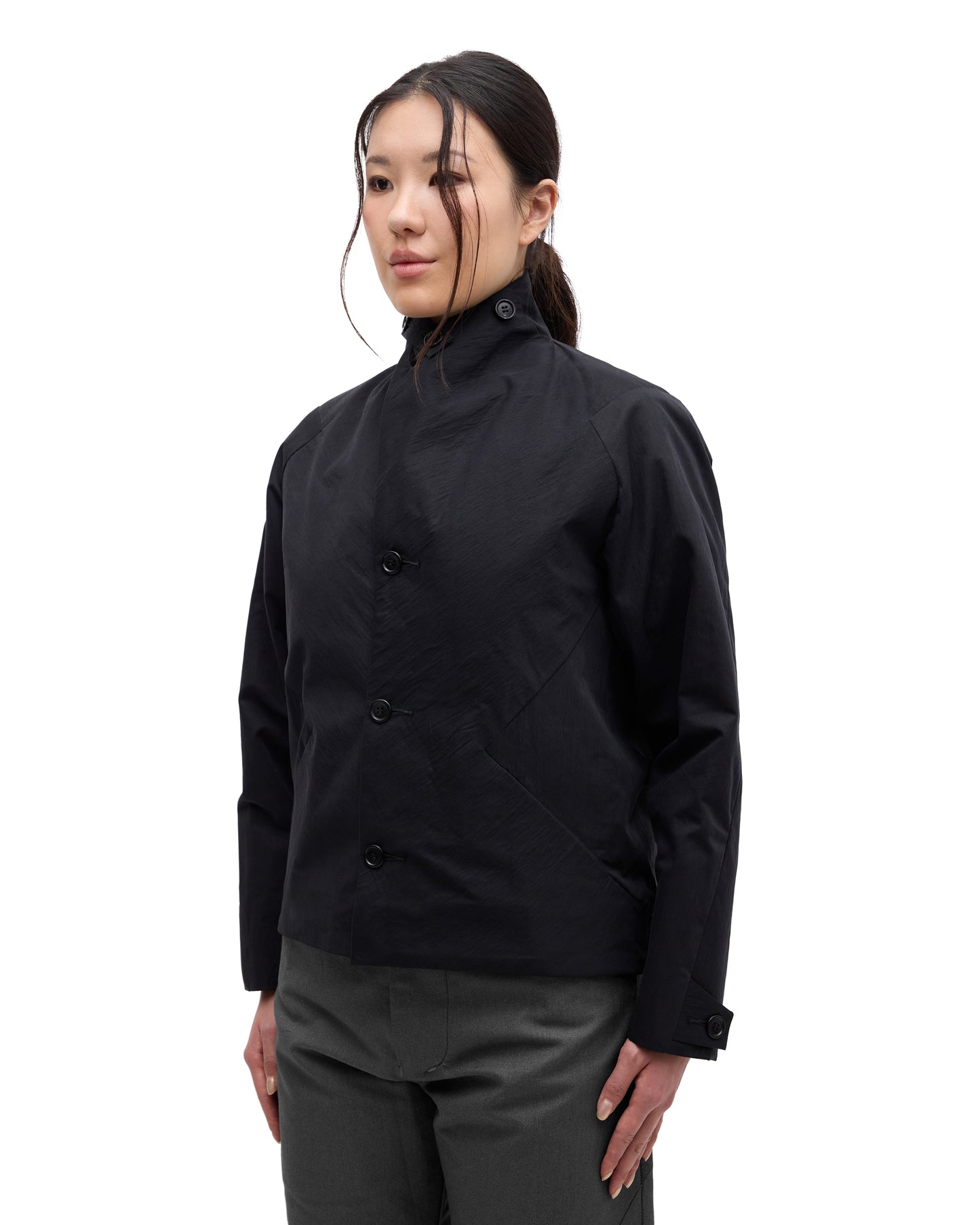 “FILET” BLAZER IN SOOT