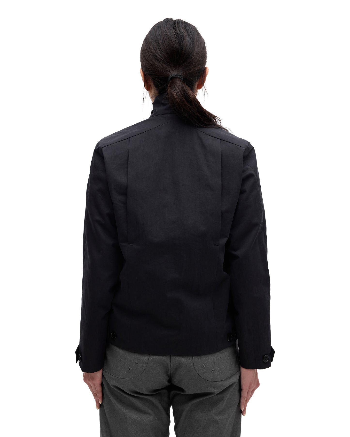 “FILET” BLAZER IN SOOT