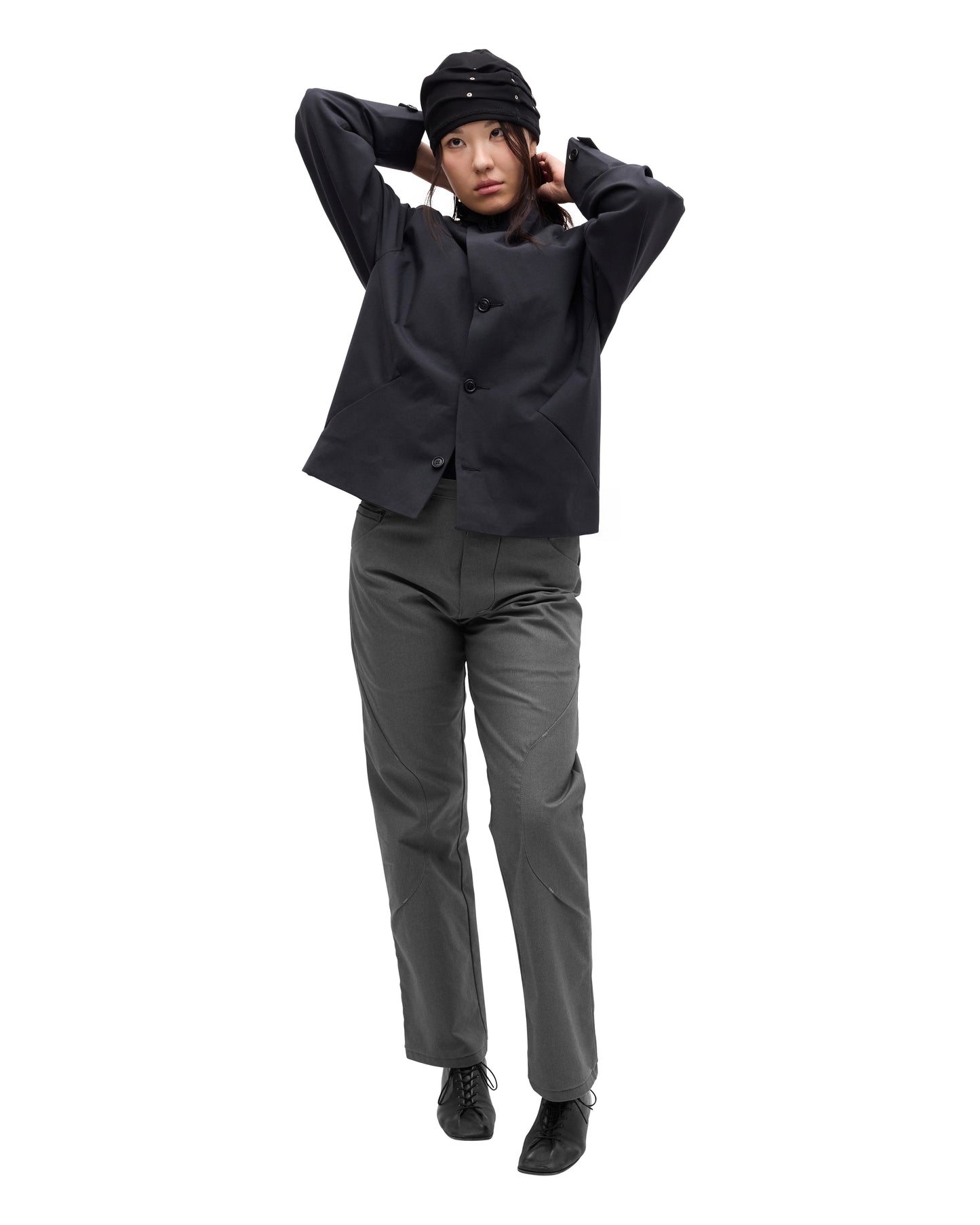 “FILET” BLAZER IN NAVAL GRAY