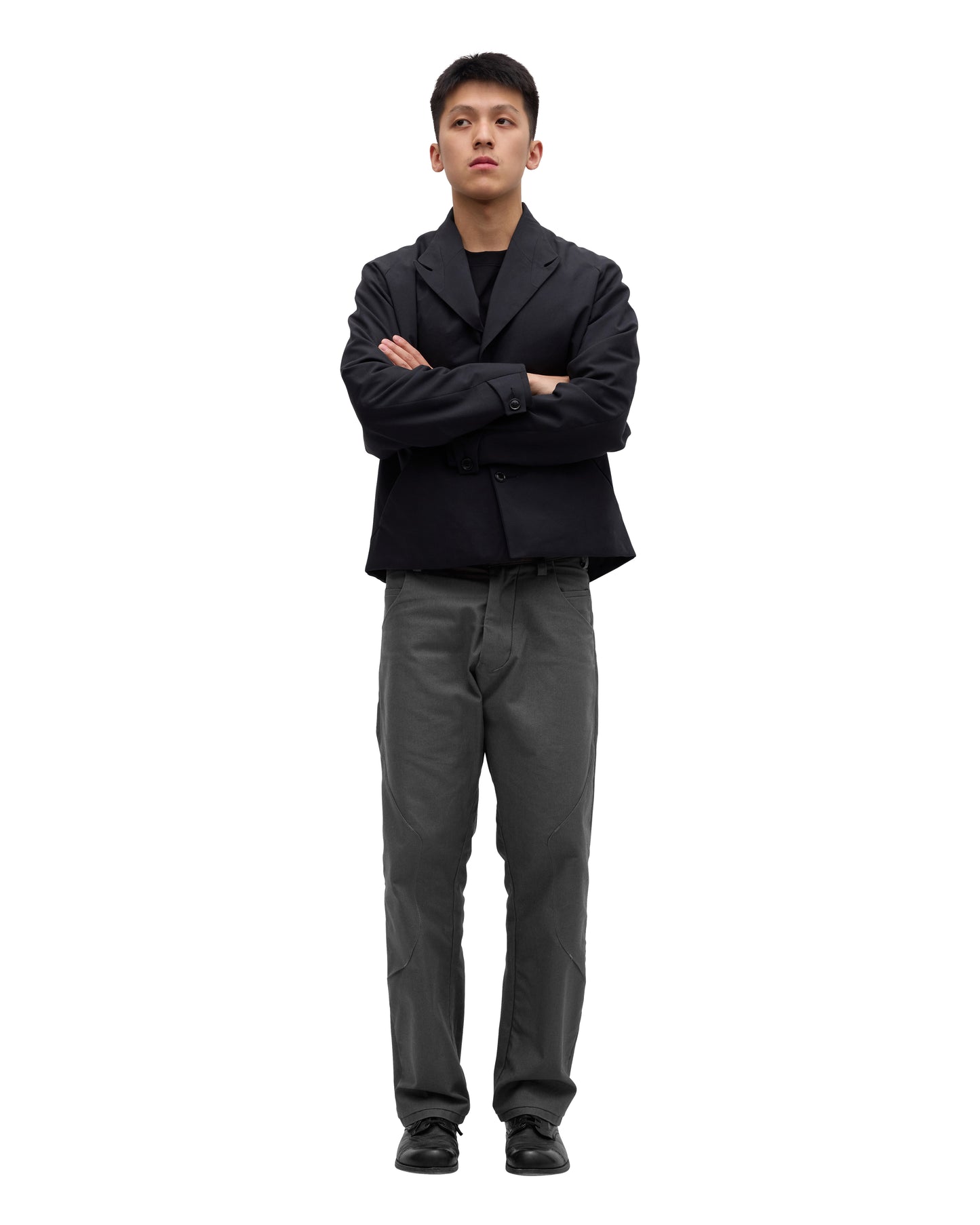 “FILET” BLAZER IN NAVAL GRAY